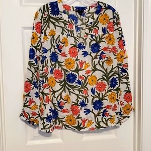 Floral Ann Taylor Tunic
